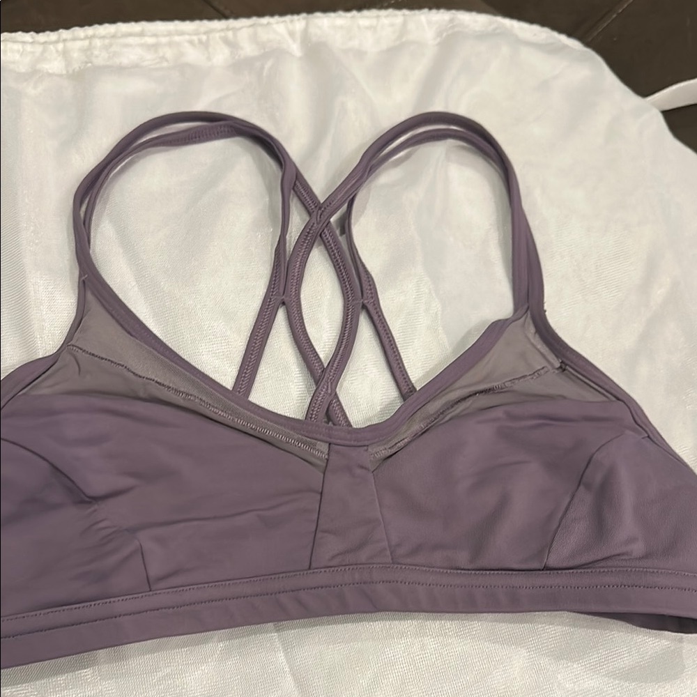 Lululemon dusty purple sports bra